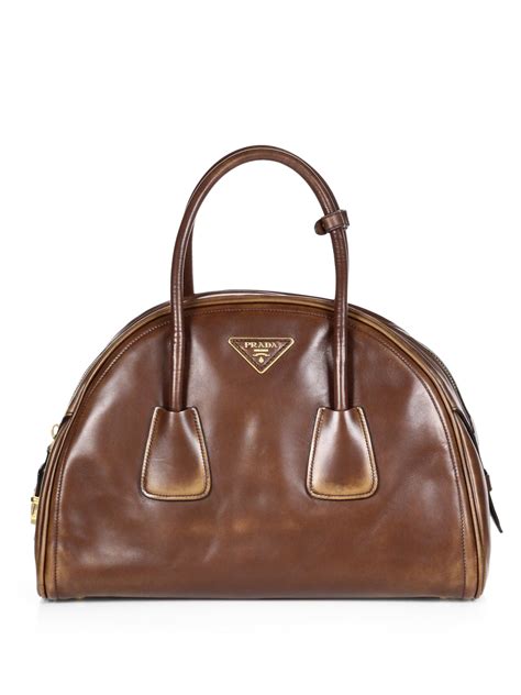 prada vintage vitello leather bowler bag|Vintage Prada Shoulder Bags .